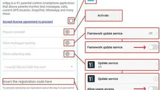 mSpy Android screenshot