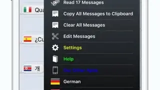 mText2Speech translator screenshot