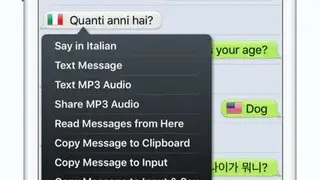 mText2Speech translator screenshot