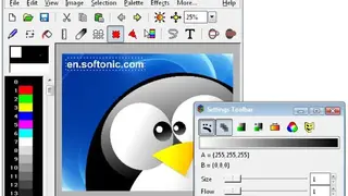 Mtpaint screenshot