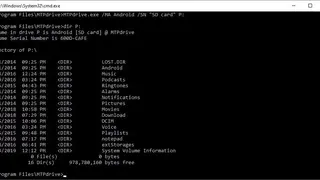 MTPdrive screenshot
