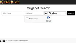 Mugshot Search screenshot