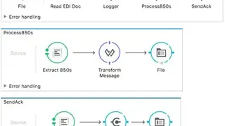 Mulesoft EDI screenshot