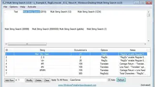 Multi String Search screenshot