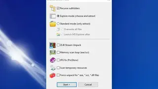 MultiExtractor screenshot