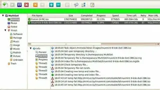 MultiGet screenshot