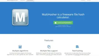 MultiHasher screenshot