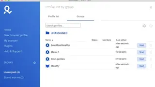 Multilogin screenshot