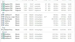 MultiMiner screenshot