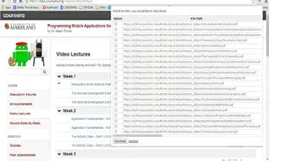 Multiple File Download screenshot