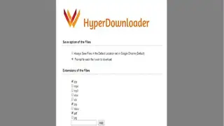 Multiple File Download screenshot