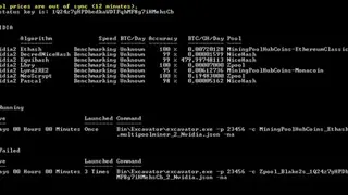 MultiPoolMiner screenshot