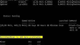 MultiPoolMiner screenshot