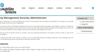 MultiSite Property Management screenshot