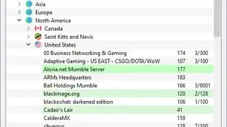 Mumble screenshot