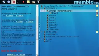 Mumble Chat screenshot