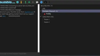 Mumble Chat screenshot