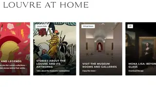 Musée du Louvre screenshot