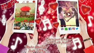 Music Heart Slideshow Maker screenshot