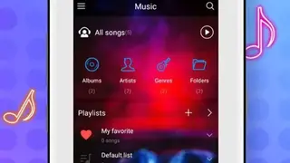 Music Player Style Samsung screenshot