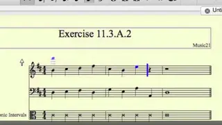 Music21 screenshot