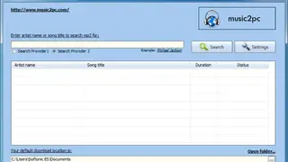 Music2pc screenshot