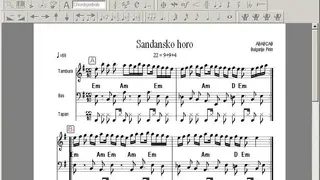 MusiCAD screenshot