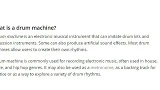 Musicca Online drum machine screenshot