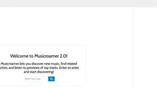 Musicroamer screenshot