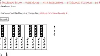 Musipedia screenshot