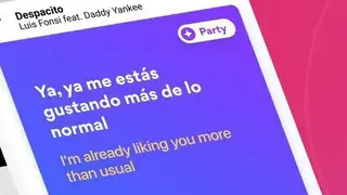 Musixmatch screenshot