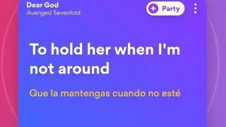 Musixmatch screenshot