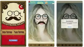 Mustache Bash Free screenshot