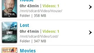 mVideoPlayer screenshot