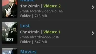 mVideoPlayer screenshot