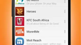 Mxit screenshot