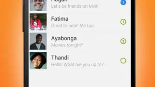 Mxit screenshot