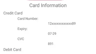My Bank Wallet (Fake) screenshot