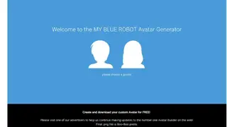 MY BLUE ROBOT screenshot