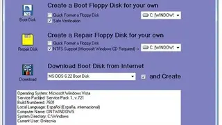 My BootDisk screenshot