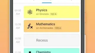 My Classes screenshot