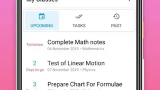 My Classes screenshot