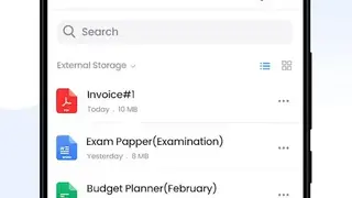 My Files screenshot
