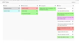 My Personal Kanban screenshot