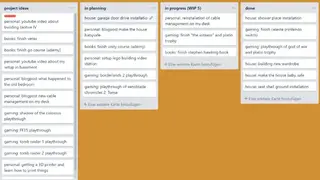 My Personal Kanban screenshot