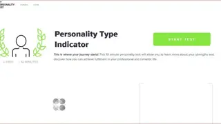 My Personality Test screenshot