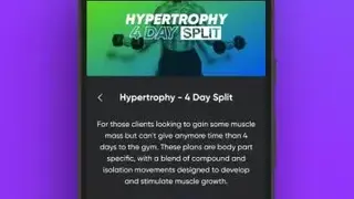 My PT Hub screenshot