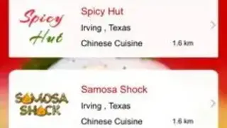 My Restaurant Finder screenshot