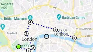 My Route Directions screenshot