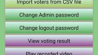 My Vote screenshot